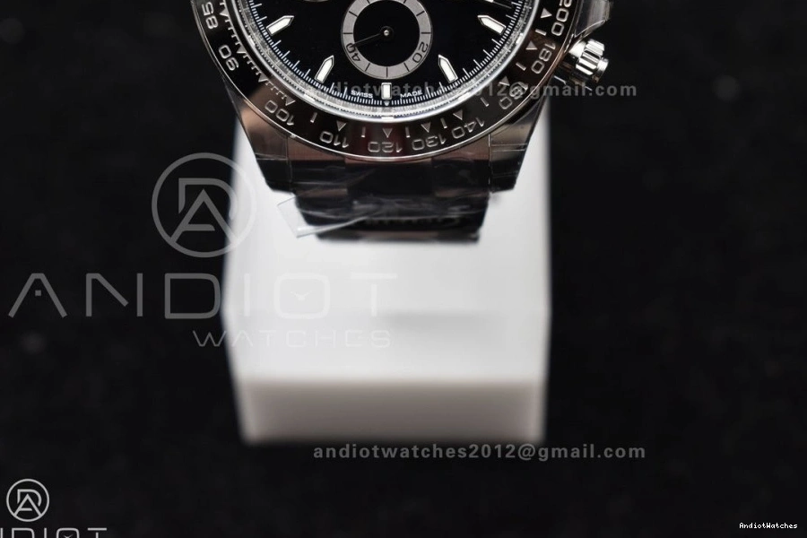 Best On 126500 Dial TechFriendly BTF Black DD Daytona Edition Bracelet 777 904L Steel 1:1 SS 0418